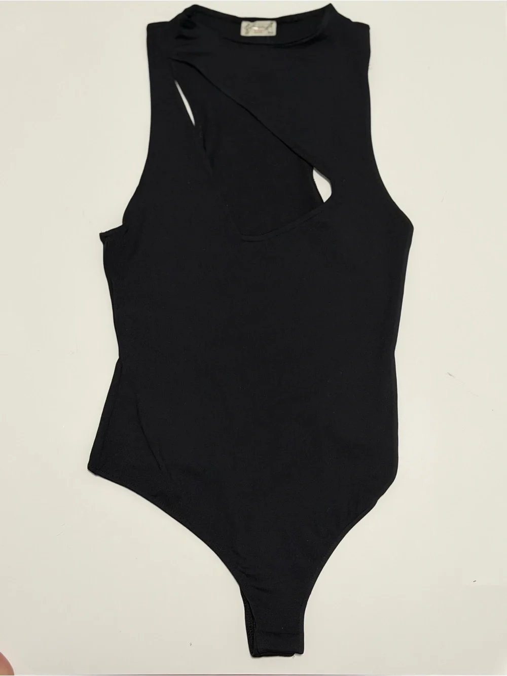 Brand new Free People Black Keep it Going Cutout Bodysuit Size XS